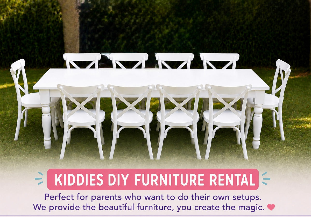 DIY kiddies table and chairs