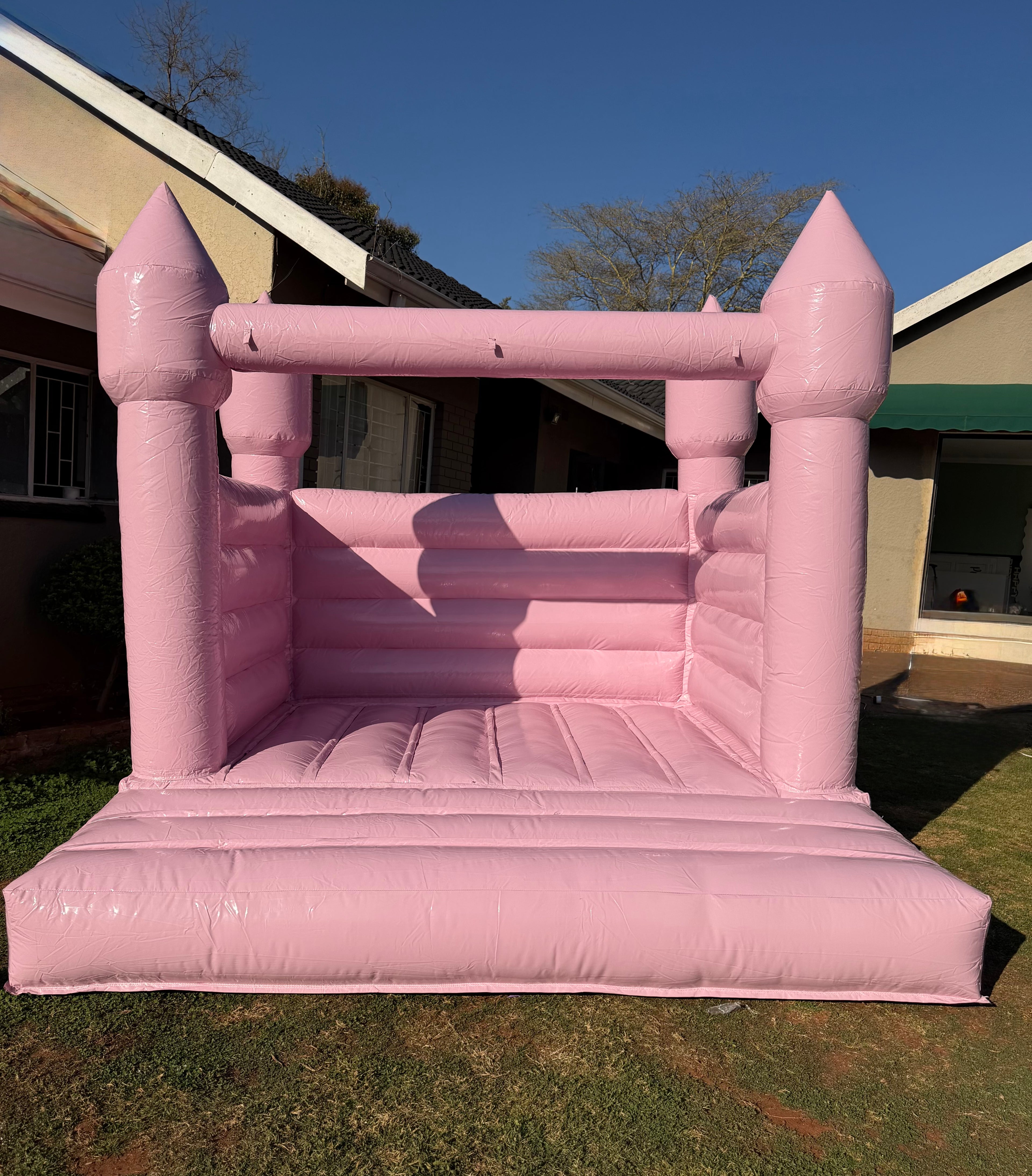 Pastel pink castle