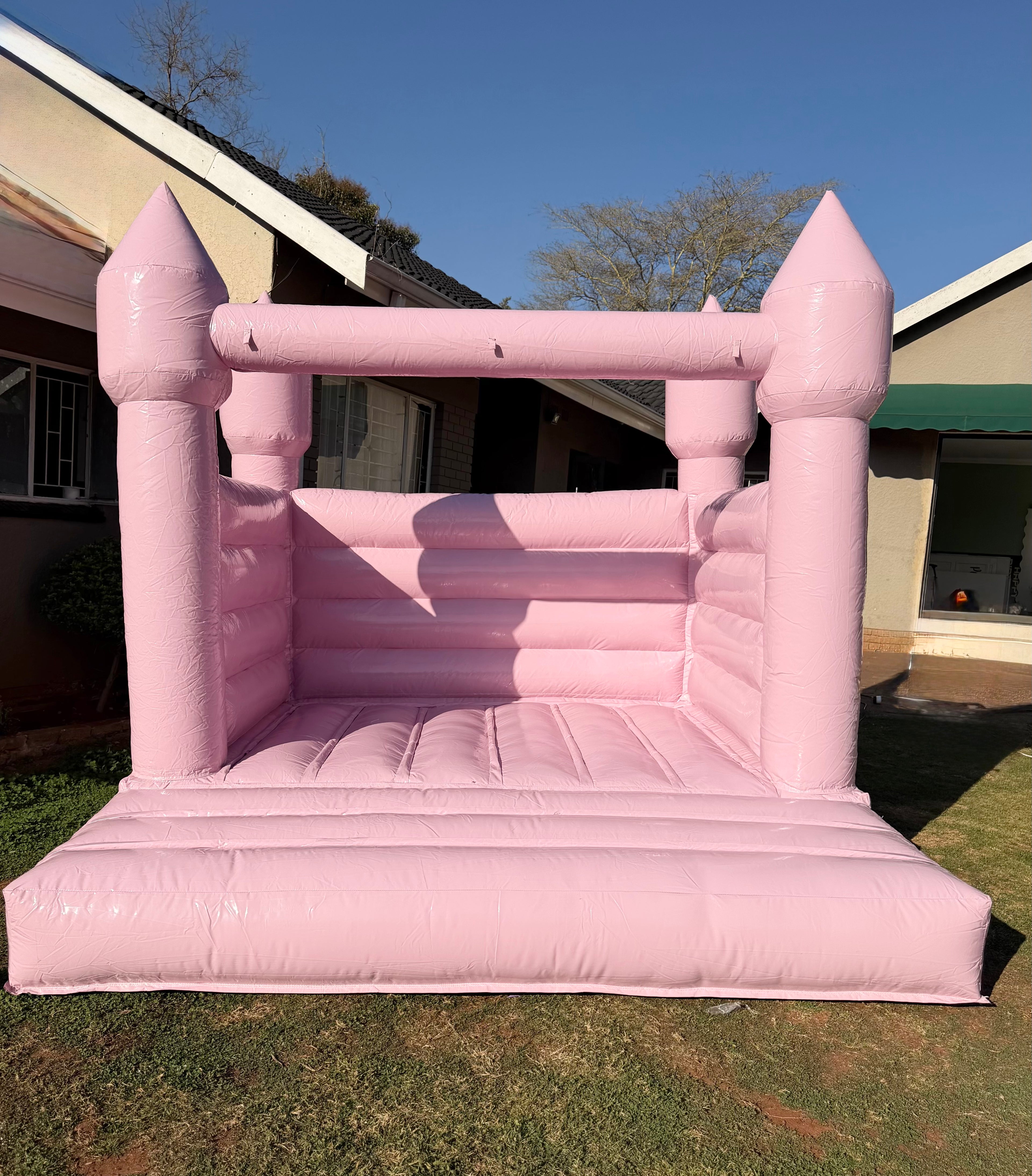 Pastel pink castle