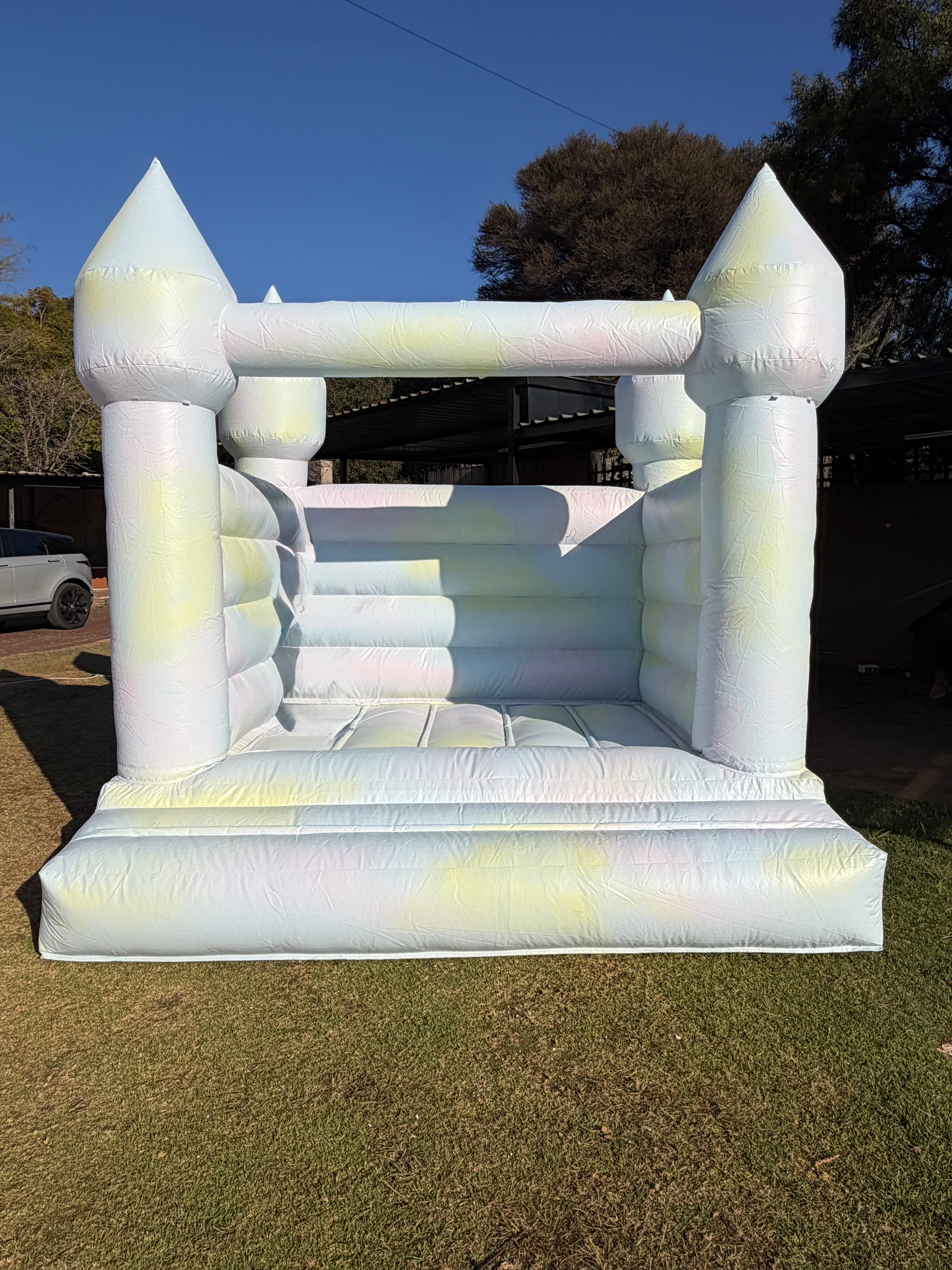Multi-coloured castle
