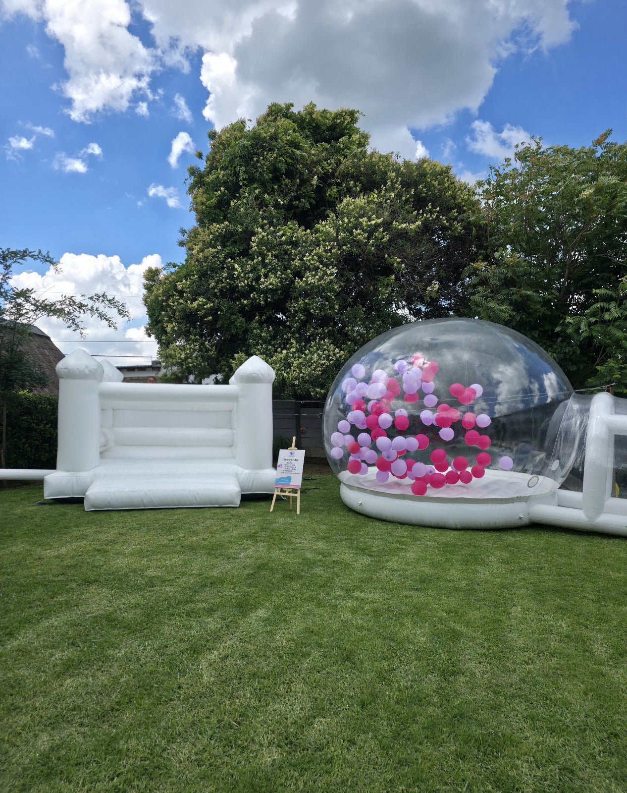 Bubble bounce combo