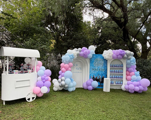 Themed Backdrop Setup